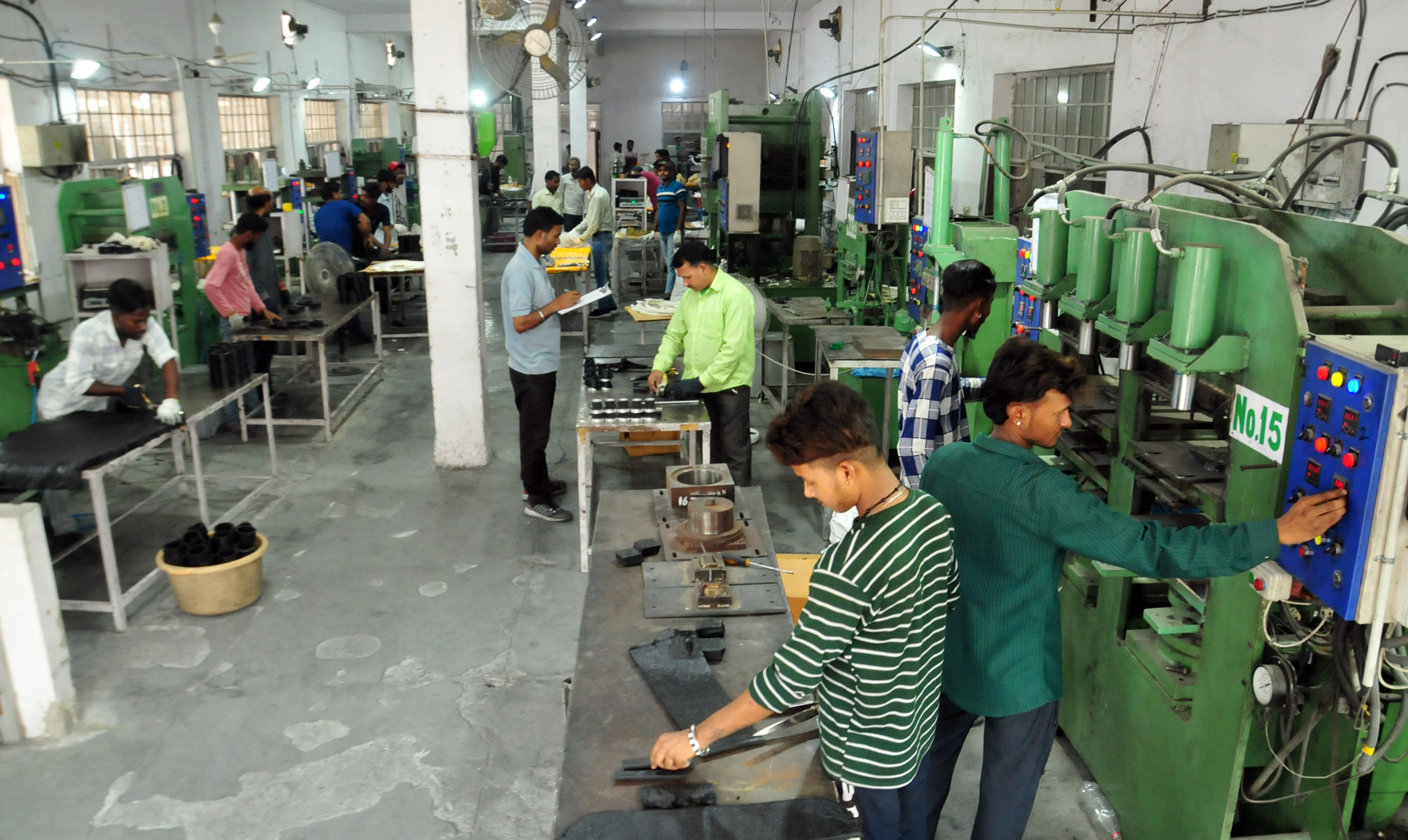Heavy Machinery rubber components